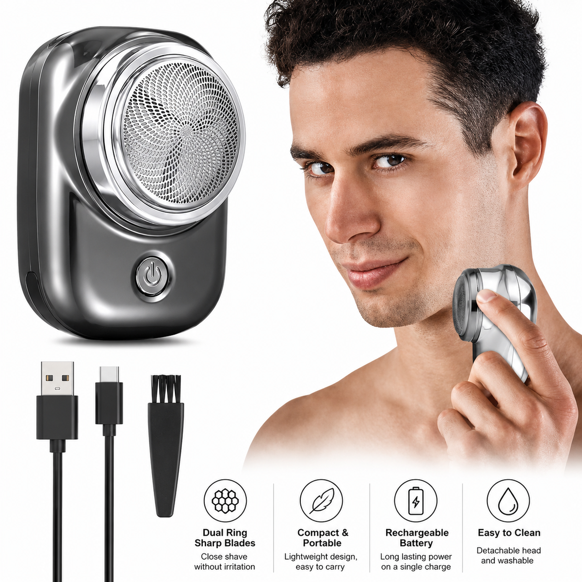 Mini Electric Shaver
